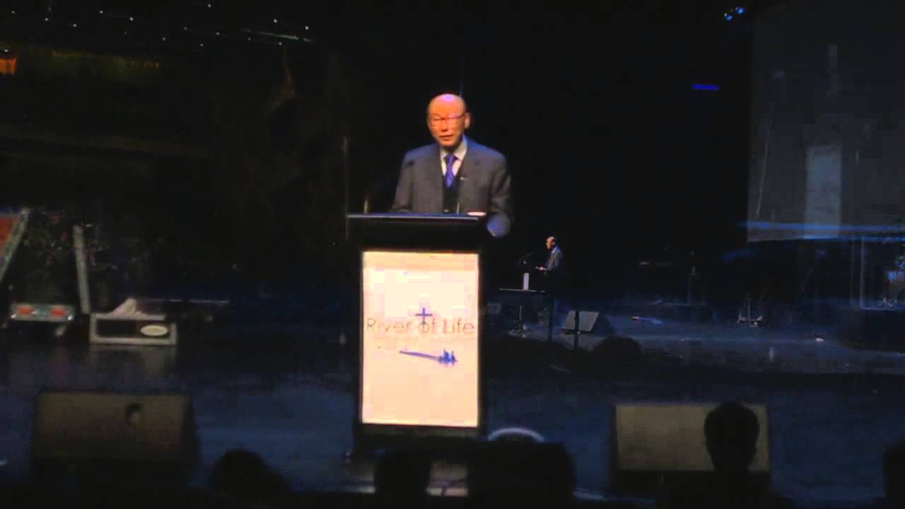 Yonggi Cho Friday Night Part 2 - HD version - River of Life Conference May 2013