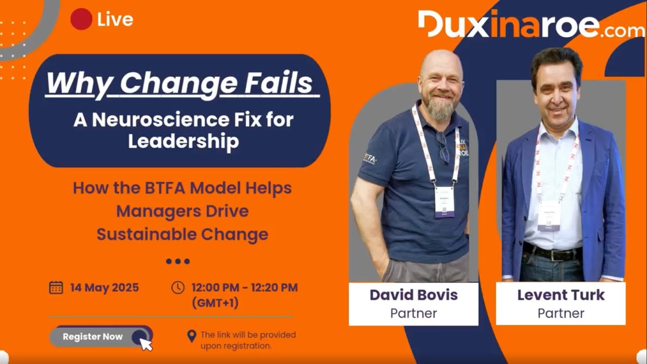 Dux Webinars - No.1. Why Change Fails - YouTube