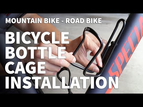How to Install a Bike Bottle Cage on a Bike – Water Bottle Holder Installation for Mountain Bikes