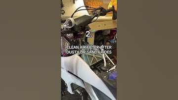 Don’t forget these dirtbike maintenance intervals. #fyp #dirtbike #YZ250F #mototok #yamaha