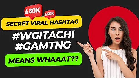 The #wgitachi + #gamtng meaning EXPLAINED!