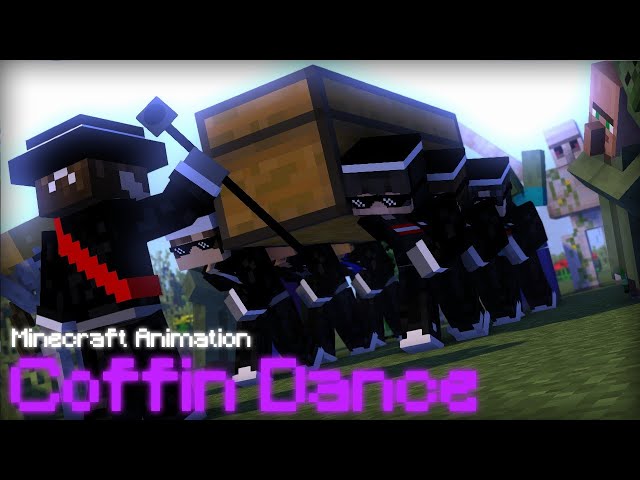 Coffin Dance - Minecraft Animation class=