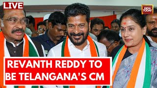 Revanth Reddy To Take CMs Oath | Revanth Reddy Updates LIVE | Telangana Elections LIVE News