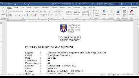20214 Course Briefing ECO120