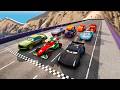 🔴 Pixar Cars VS Various Obstacles | BeamNG.drive