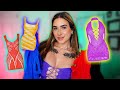 4k transparent fishnet dresses try on with mirror view  alanah cole tryon