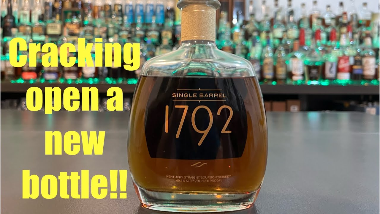 1792 Single Barrel Kentucky Straight Bourbon Whiskey/ Uncorking