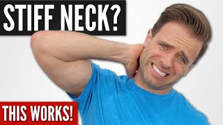 4 Amazing Stretches For Your Tight, Stiff Neck (THIS WORKS!) Resimi