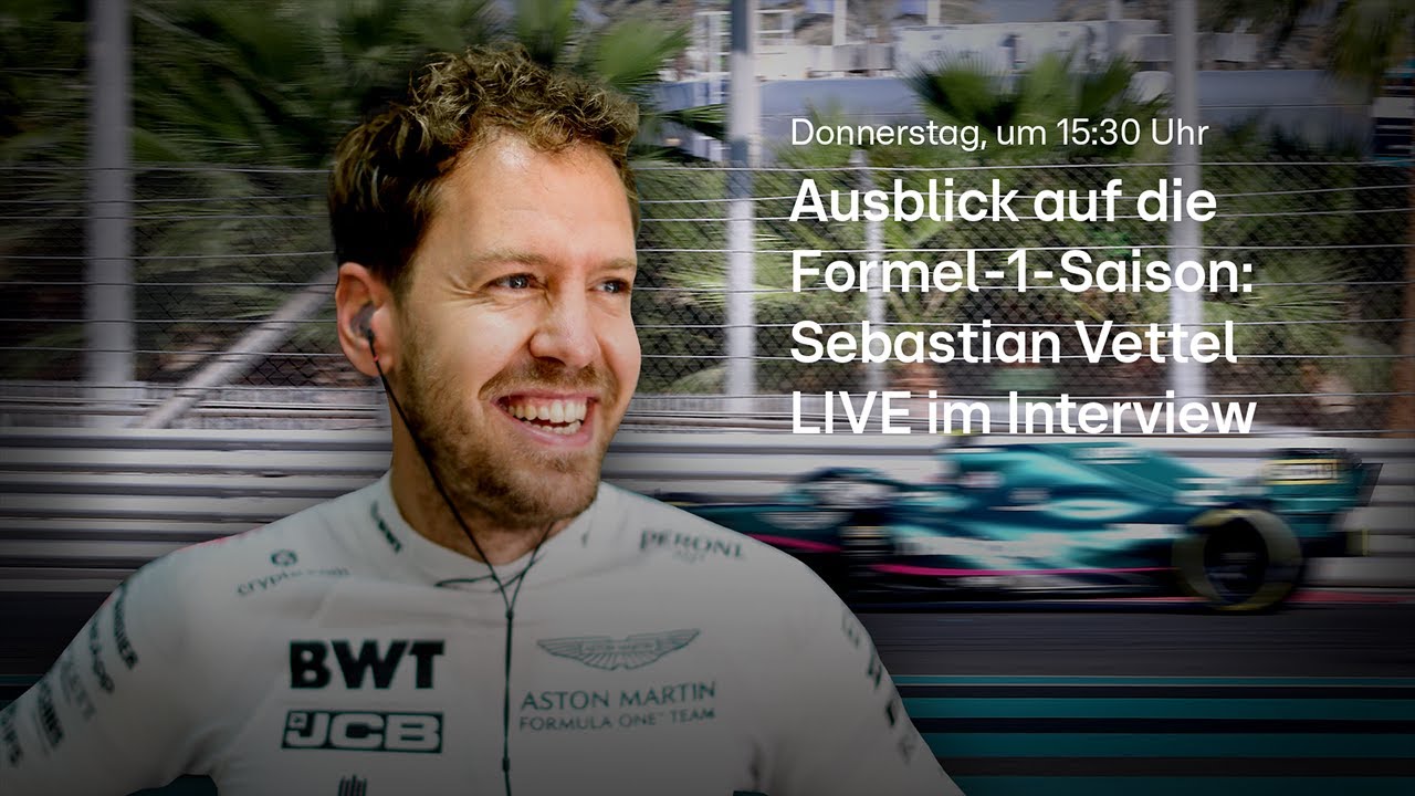 LIVE 🔴 Ausblick auf die Formel-1-Saison Sebastian Vettel LIVE im Interview RTL Sport