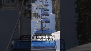 Worlds LONGEST 8 seater lift just opened at BIG SKY RESORT
