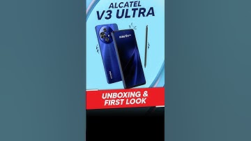 Alcatel V3 Ultra Unboxing & First Look 😍📲 | #AlcatelV3ultra #alcatel #unboxing #firstlook