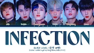 Black Level Infection Lyrics 블랙레벨 Infection 가사 Color Coded Lyrics