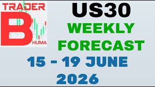 US30 Technical Analysis | 15 - 19 June 2026 | Trader Bhuma