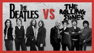 BEATLES VS ROLLING STONES | La RIVALIDAD Más Grande del ROCK | Radio-Beatle