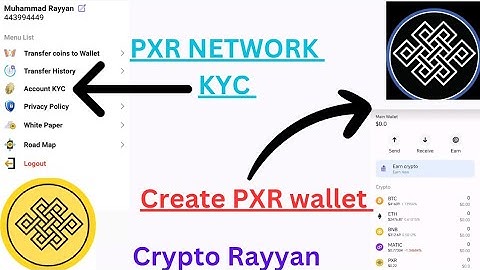PXR Network kyc| create PXR network wallet|| Pxr network pai kyc kaisa kary||pxr wallet kaisa banaya