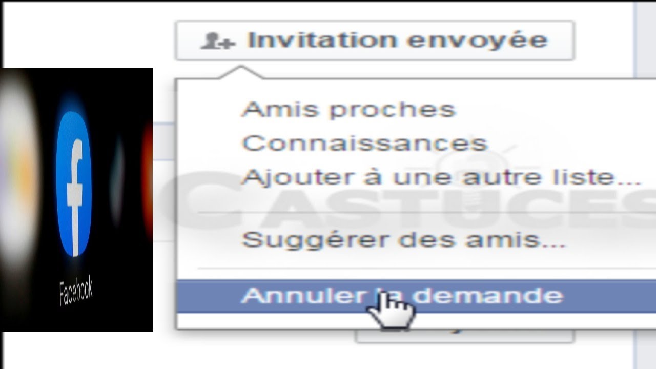 COMMENT ANNULER LES INVITATIONS ENVOYER EN ATTENTES SUR FACEBOOK