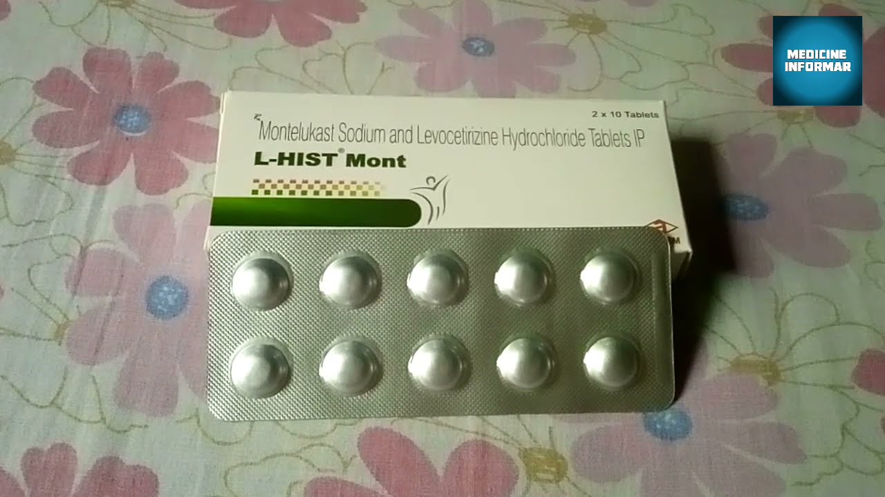 L hist Mont tablet use side effect composition dosage price/BY medicine