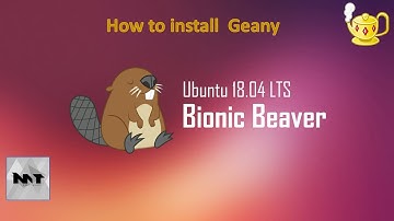 How to install Geany on Ubuntu 18.04