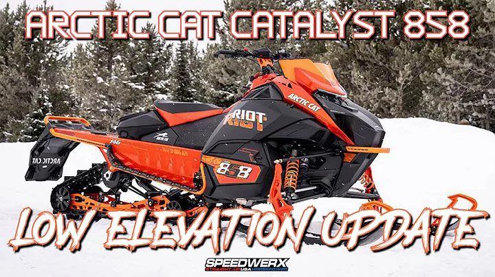 ARCTIC CAT CATALYST 858 LOW ELEVATION UPDATE // Speedwerx USA