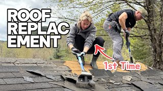 We Started Removing Shingles and Found This