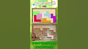 Not an image. #185 (Solution SETUP) Pentominoes Math Puzzle #mathchallenge #Shorts #puzzlegame