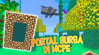 Cara Membuat Portal Surga di Mcpe | Minecraft Tutorial Addon