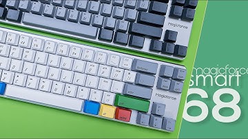 Magicforce Smart 68 Mini Mechanical Keyboard Review - Magicforce Smart 1 VS Smart 2