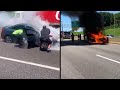 Stranger Pulls Driver From Burning Car