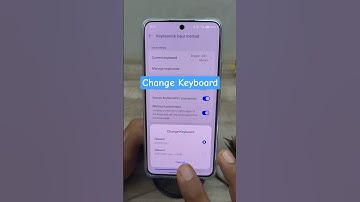 how to change keyboard in realme mobile #android #realme #keyboard
