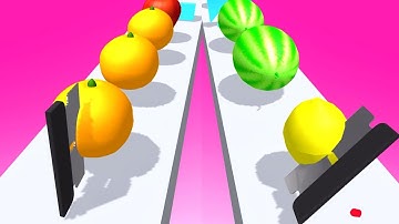 Slicer Runner! Very satisfying and relaxing ASMR slicing game