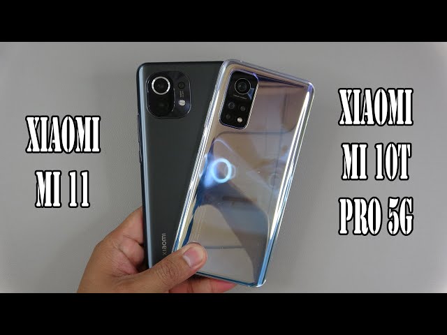 Xiaomi Mi 11 vs Xiaomi Mi 10T Pro Antutu Benchmark Comparison