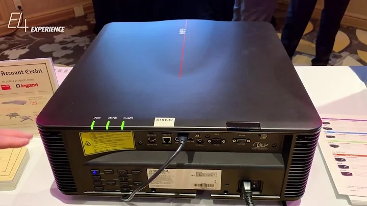 E4 Experience: Barco Shows New G Series Projector Available With Up to Seven Different Lens Option