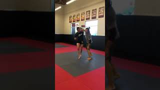 Under Hook Snap Down Takedown