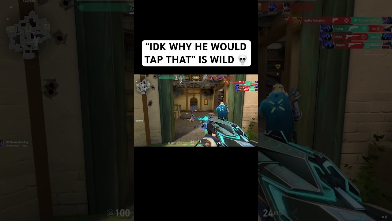  IDK WHY HE WOULD TAP THAT
