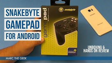 Snakebyte Gamepad for Android Unboxing & Hands On Review