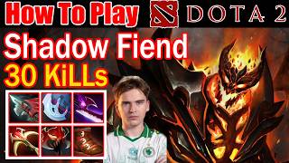 [ shadow fiend ] Dota 7.41B Hero Auto Banned 30Kills. Gameplay Watch &amp; Learn