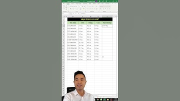 Mẹo tính khối lượng khi có đơn vị tính trong Excel