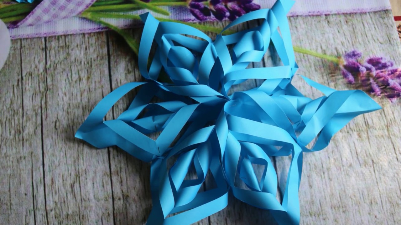 3D Paper Snowflakes DIY DIY 3D Snowflake Making Tutorial DIY Crafts 3d paper snowflakes diy diy 3d snowflake making tutorial diy crafts