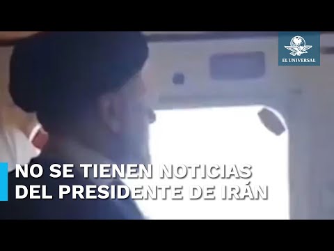 Este habría sido el último video en el helicóptero presidente de Irán antes de caer