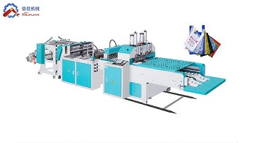 Wholesale High Speed Shopping Bag PE HDPE LDPE  Biodegradable  Plastic T-shirt Bag  Making Machine