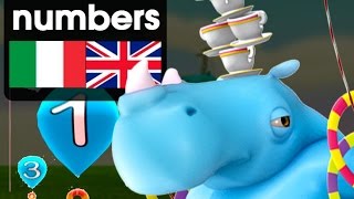 숫자 배우기 이탈리아어 - 영어. 줌버스 1화 screenshot 2
