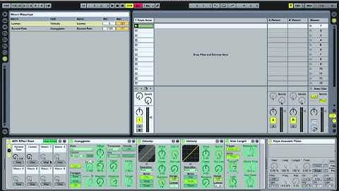 Ableton Tutorial--Generative Rhythms with MIDI FX