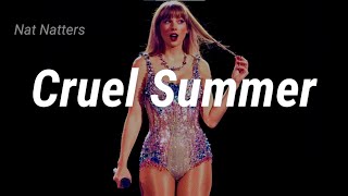 Cruel Summer -  Taylor Swift - Traducción a español y subtítulos