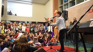 'The Voice's' Braiden Sunshine welcomed home at Lyme-Old Lyme High School