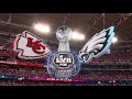 Superbowl lvii chiefs vs eagles fox intro players introduction and coin toss