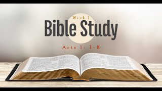 Help Is On the WAY! | QUICK FOLLOW ALONG Bible Study on Acts 1: 1-8 | Week 1 in ACTS!