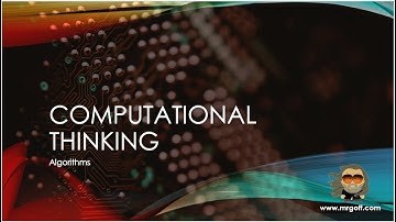 OCR GCSE Computer Science with Mr Goff: 27. Computational thinking
