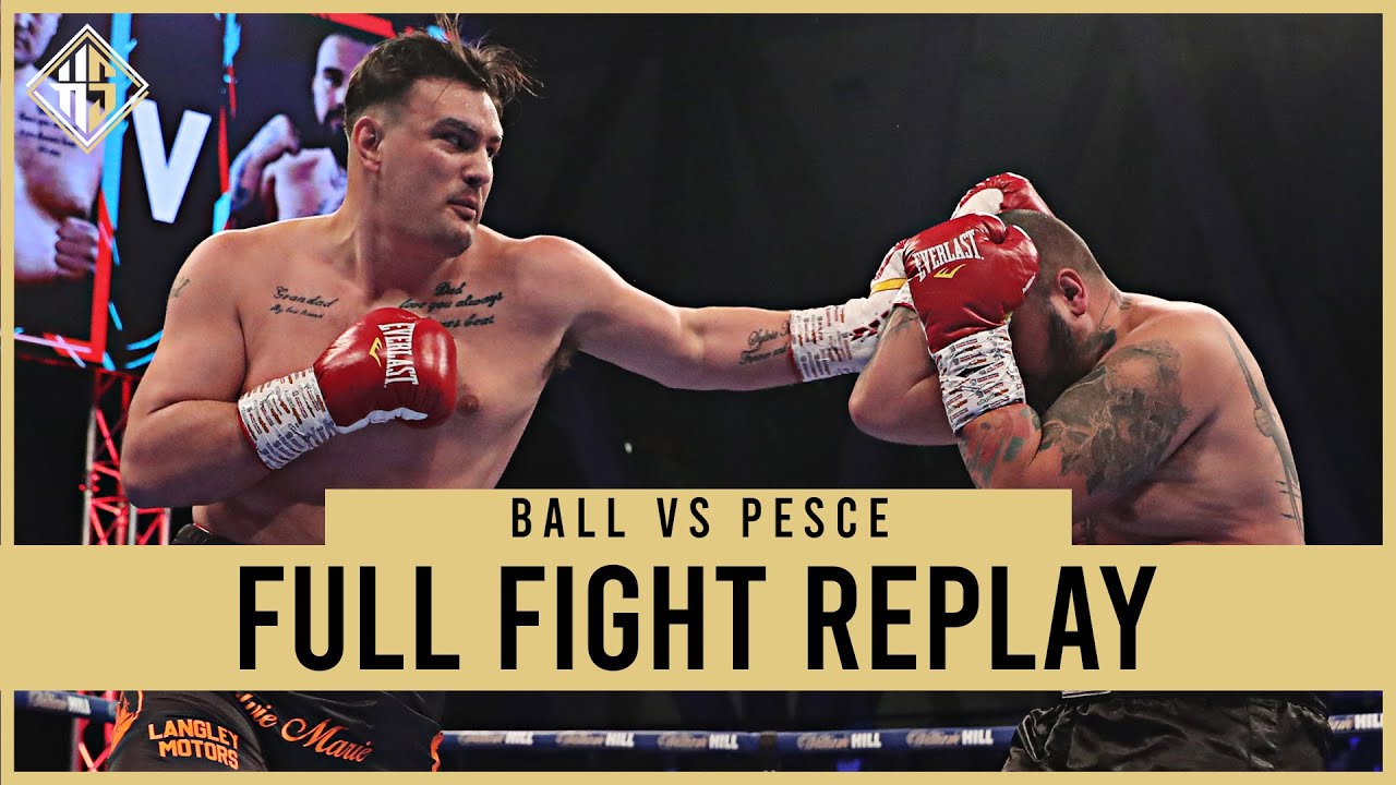 Naylor Ball vs Andrea Pesce Full Fight Replay Hennessy Sport