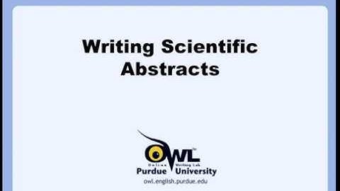 Physics Writing Abstracts For Scientific Research and Design