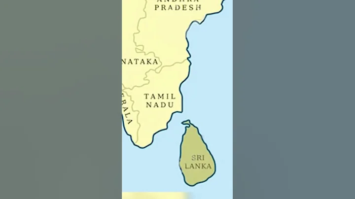 Why Srilanka shown in India map❓🤔 #srilanka #india #youtubeshorts #trending #viral #shorts #facts